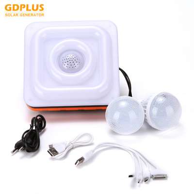 Portable outdoor camp hanging solar lamp mini size GD-8828